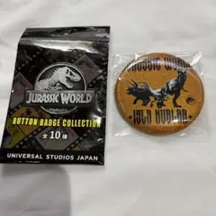 USJ ジュラシックワールド 缶バッジ