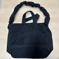 GLOBAL WORK 撥水クシュクシュ　2WAYショルダー
