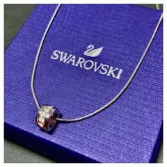 美品 SWAROVSKI スワロフスキー ネックレス シルバー