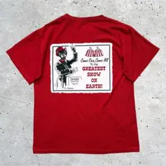 《 JERZEES 》 USA古着 サーカステーマ 半袖 Tシャツ S