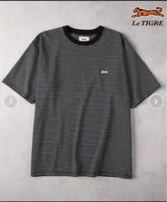 Le TIGRE ストライプ Tシャツ M