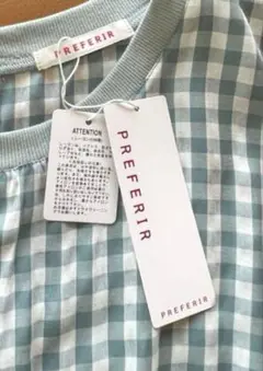 PREFERIR プレフェリール ワンピース タグ付き新品