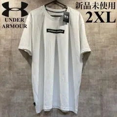 新品　アンダーアーマー UAヘビーウェイトコットン グラフィック Tシャツ