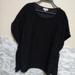 しまむら シーズンリーズン 3L大きいサイズブラック