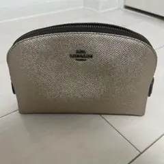 COACH メタリック コスメポーチ