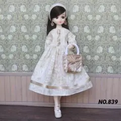 NO.839 22cmドール服＆小物 ハンドメイド