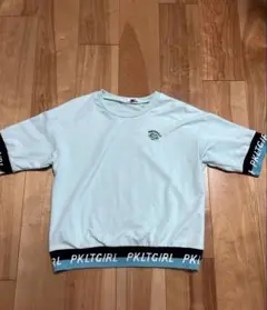 PKLTGIRL ライトブルー Tシャツ S/160