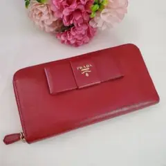 【即日発送】【人気商品】プラダ リボン 長財布