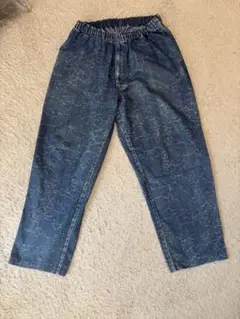 MASSES DENIM CRACK PANTS L マシス