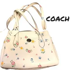 コーチ COACH 花柄 N-B2081-642 2way レザー ハンドバッグ