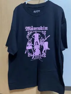 日本限定魔音棲琴マネスキンMANESKIN 漢字TシャツL|mercari商品