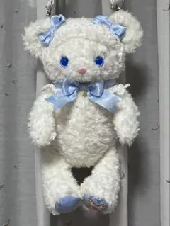 BABY,THE STARS SHINE BRIGHT - BABY札幌店限定ゆきふるまちのしろくみゃちゃん くまくみゃ ポシェット 白いくまくみゃちゃん札幌限定