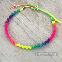 【ネオンカラー】ミサンガ アンクレット ブレスレット