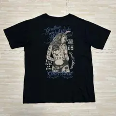 スカルワークス　デスラビットガール　半袖Tシャツ　XL ブラック