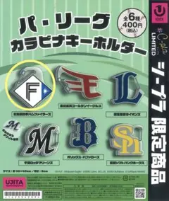 パ・リーグ　カラビナキーホルダー　北海道日本ハムファイターズ