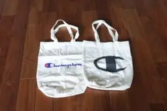 Champion ロゴ トートバッグ 2点セット