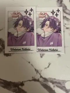 にじさんじ VOLTACTION 渡会雲雀 パジャマパーティー チェキ 2点