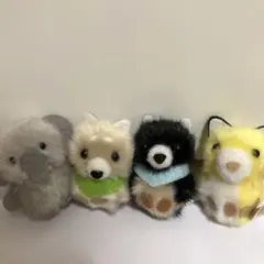 ひよこのおかげ ぴよりーな 象 犬 狐 4匹セット