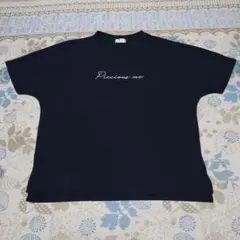 最終お値引き【ジュネママン】Tシャツ　黒色　半袖　Lサイズ