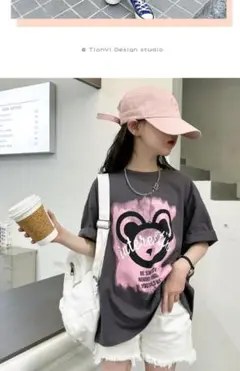 キッズ　女の子　半袖Tシャツ　120