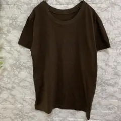 upper hights レディース　S ダークブラウン Tシャツ 半袖