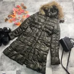 【COMME CA DU MODE】 ロングダウンコート スタンドネック 高級品