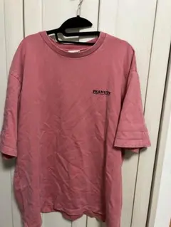 ベイフローPEANUTSコラボ スヌーピー Tシャツ Lサイズ ピンク