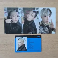 ATEEZ　MOVEMENT　封入トレカ　4枚　セット　ホンジュン