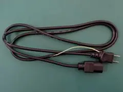 AC100V 電源コード（アース線付） 1.4m