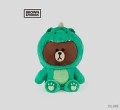 LINE FRIENDS GOLF コスチュームヘッドカバー BROWN