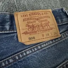 Levi’s デニム508 W34 L34