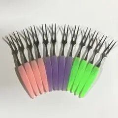 昭和レトロ フルーツフォーク ヒメフォーク12本