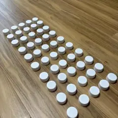 ホワイトプラスチックキャップ 50個セット