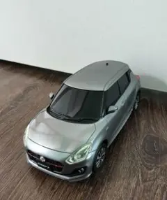 スズキ スイフト シルバー ミニカー 日本車
