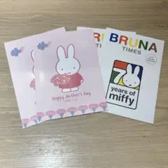 ブルーナタイムズ　ミッフィー フライヤー　2セット4冊