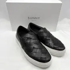 【美品】PELLICO SUNNY レザー イントレチャート スニーカー