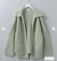 6(ROKU) COTON MOKU CARDIGAN 2/カーディガン