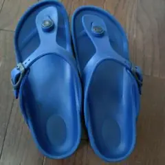 Birkenstock 青 サンダル 21cm