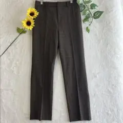 【美品】 UNIQLO ユニクロ スマートアンクルパンツ チェック柄　Mサイズ