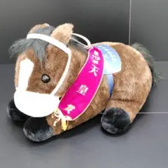 アバンティ 超レア 2Lサイズぬいぐるみ サクラローレル 有馬記念 サクラローレル ぬいぐるみ競馬 第41回有馬記念 - メルカリ