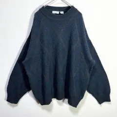 BRIAN MacNEIL 総柄 ニット セーター ゆるだぼ 2XL 太アーム