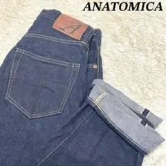 ANATOMICA 618 デニム　ジーンズ　濃紺　赤耳　セルビッチ　コットン