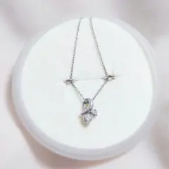 4℃ プラチナ ダイヤモンド ネックレス