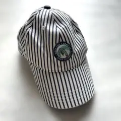 【美品】H&M ストライプ柄　キャップ 帽子　キッズ用