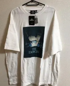 希少 エクソシスト 映画 ヴィンテージ オマージュ ムービーTシャツ ホラー L