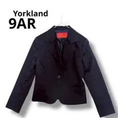 Yorkland テーラードジャケット 9ARサイズ　レディース　ビジネス　黒