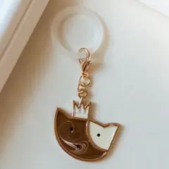 ハンドメイド　めじるしアクセサリー　猫のアンブレラマーカー