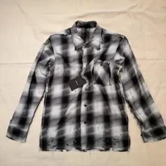 25ss 新品 MINUS マイナス オンブレチェックシャツ 1