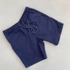 Reell ハーフパンツ ネイビー ドローコード ウエストゴム コットン XS