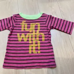デニム&ダンガリー 七分丈Tシャツ 90cm